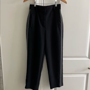 Wilfred relaxed pants with white side stripe